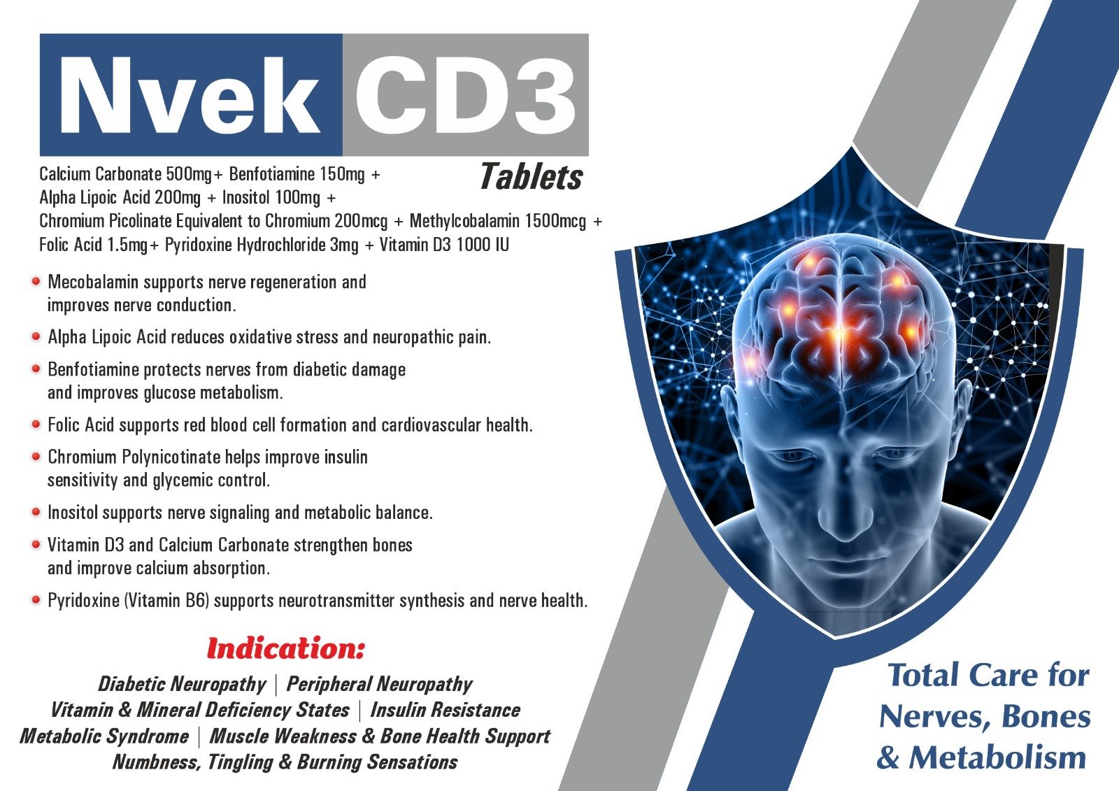 Nvek CD3 Tablets